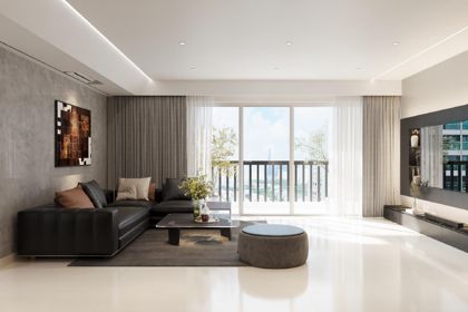 Vista Verde Apartment — Living room & kitchen — Design 7